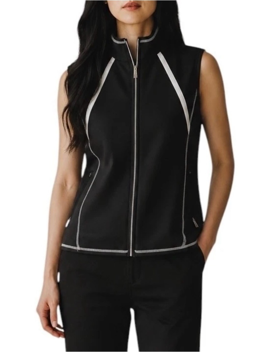 Adidas Climawarm Golf Vest Black Women's Performance Active L